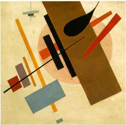 Kazimir Malevich.  Suprematismo No. 55, 1916-17. Imagem: Wide Walls