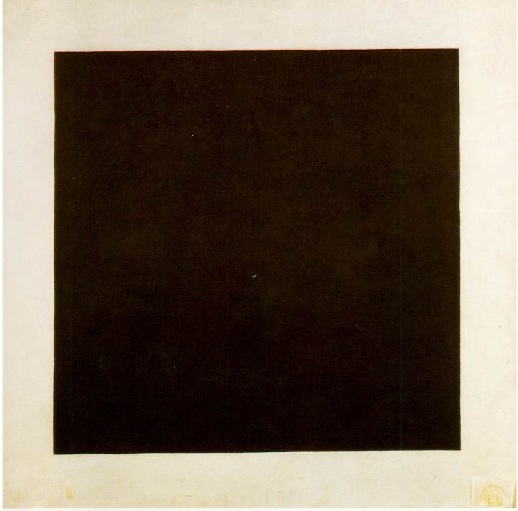 Kazimir Malevich.  Quadrado negro, 1915. Imagem: MoMa