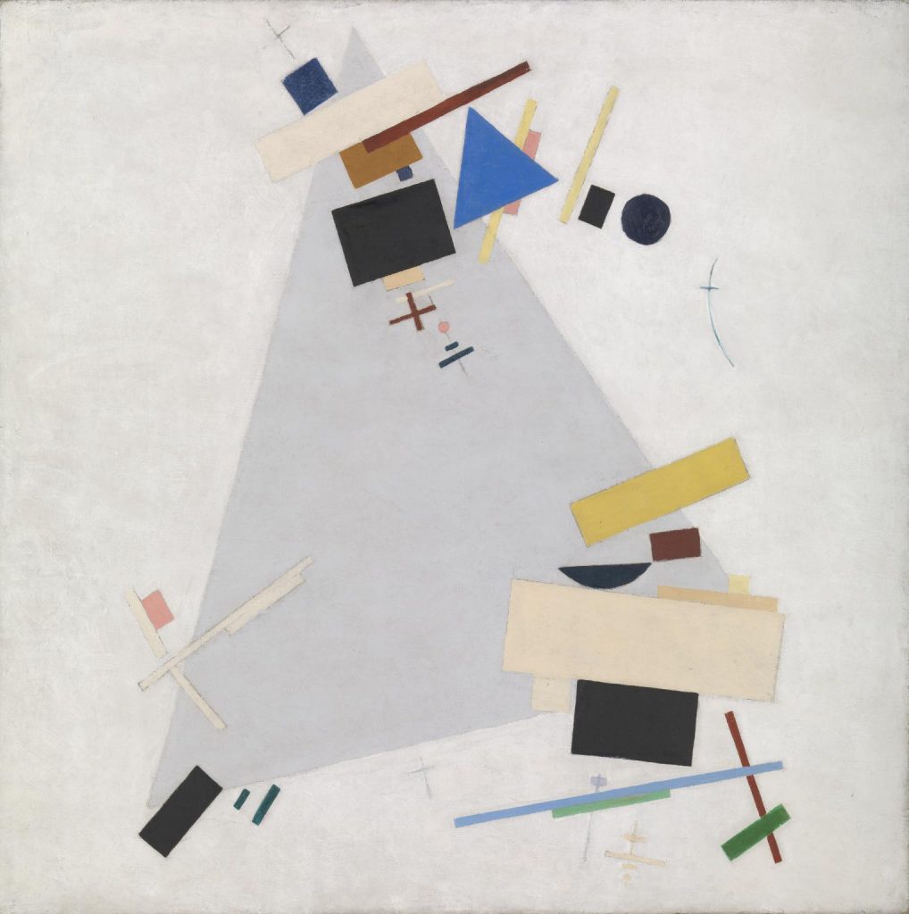 Kazimir Malevich. Dynamic Suprematism, 1915-16. Imagem: Tate Modern