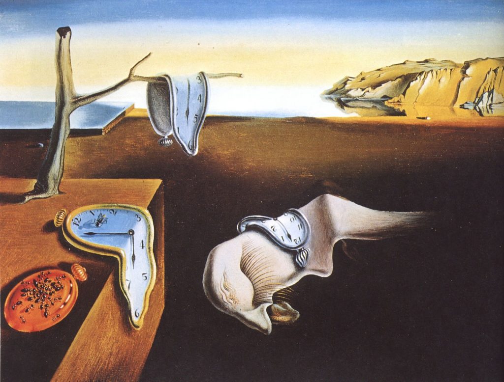 Salvador Dalí. Persistência da memória, 1931. Imagem: MoMa