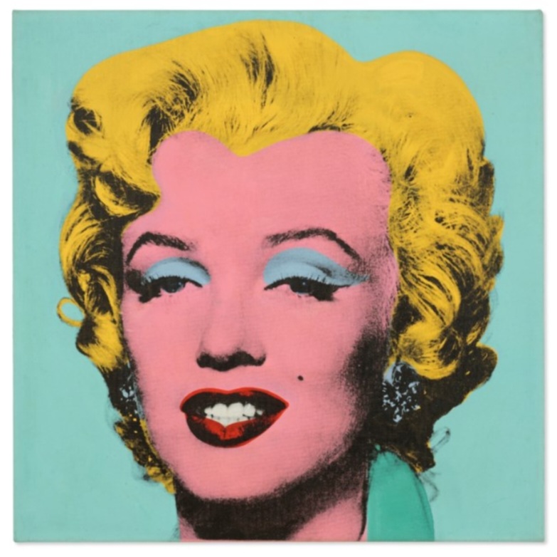 Shot Sage Blue Marilyn, 1964. Andy Warhol. Imagem: Christie’s