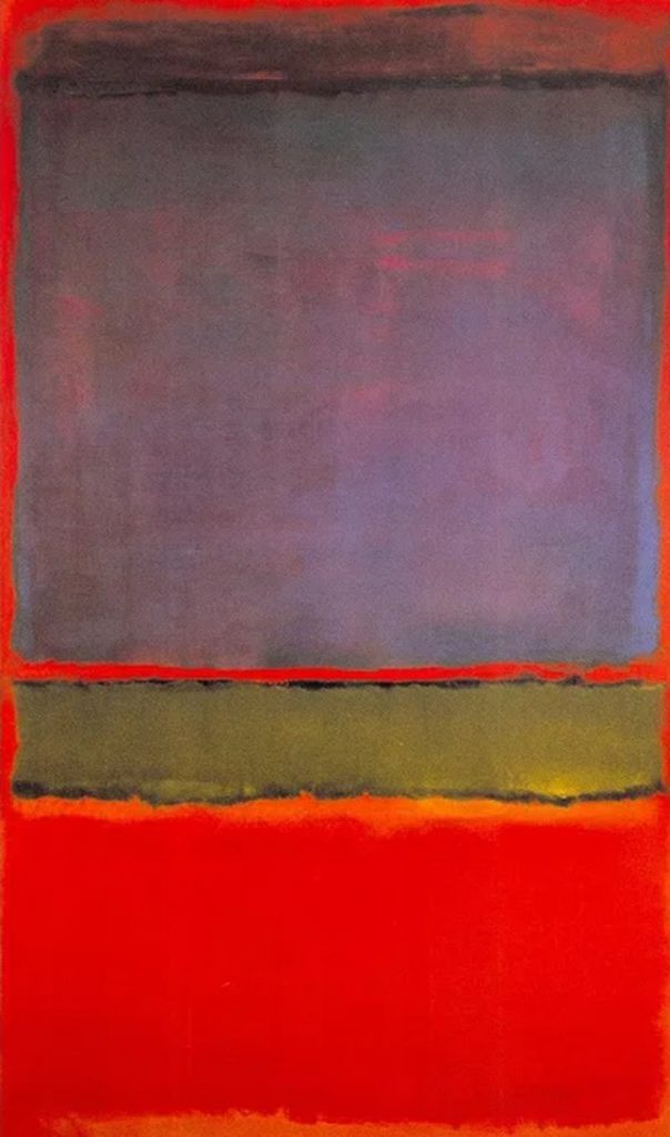 Nº 6 (Violet, Green and Red), 1951. Mark Rothko. Imagem: markrothko.org