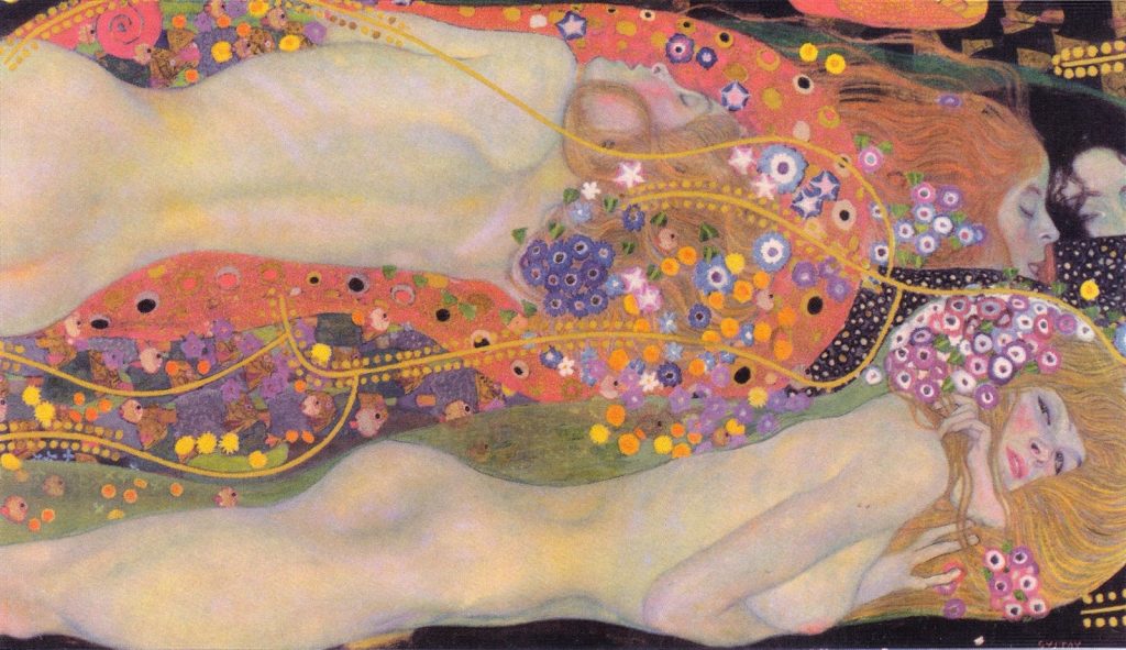 Wasserschlangen II, 1907. Gustav Klimt. Imagem: Wikipédia