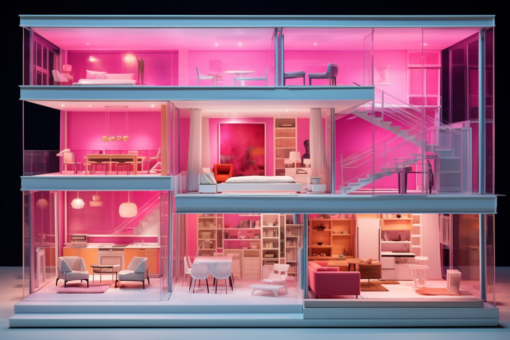 Como seria a casa da Barbie feita por arquitetos brasileiros