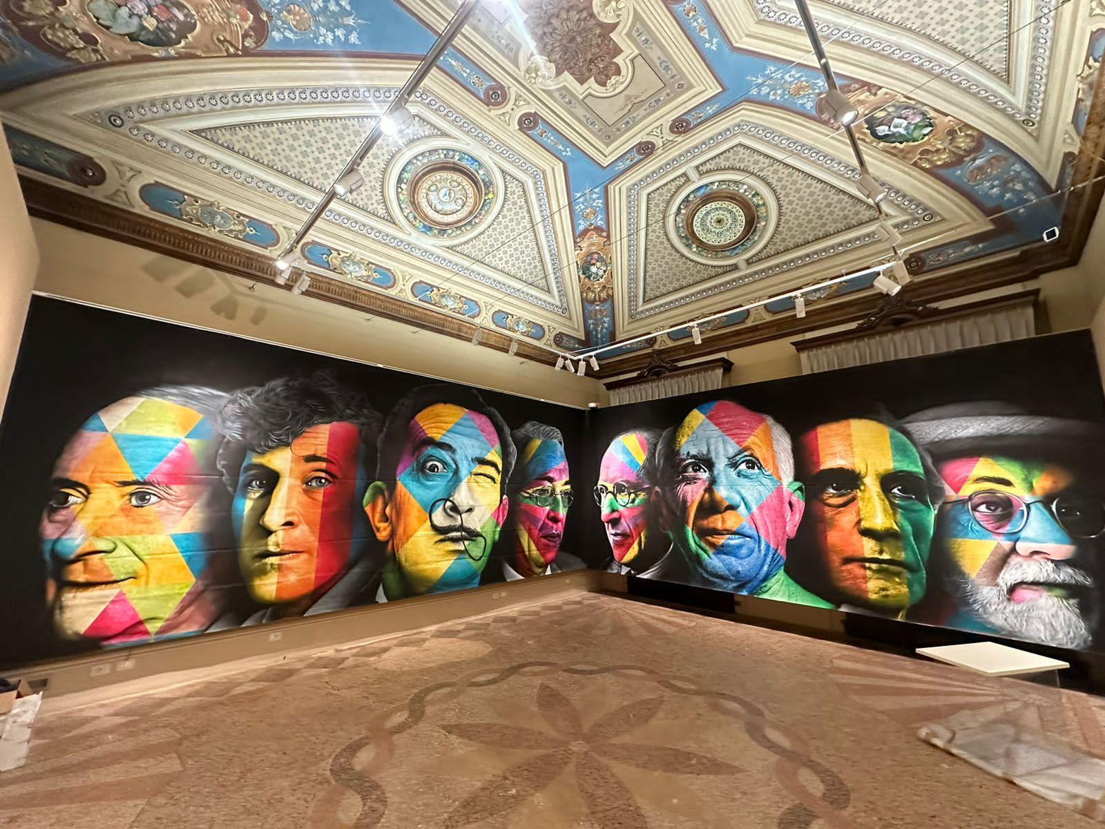 Eduardo Kobra presenta le nuove opere esposte in Italia