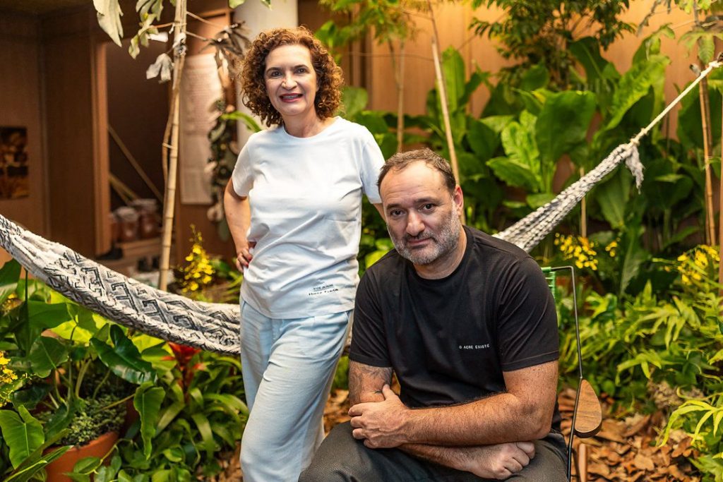 Marcelo Rosenbaum e Marlúcia Cândida para a Bienal de Arquitetura Brasileira.